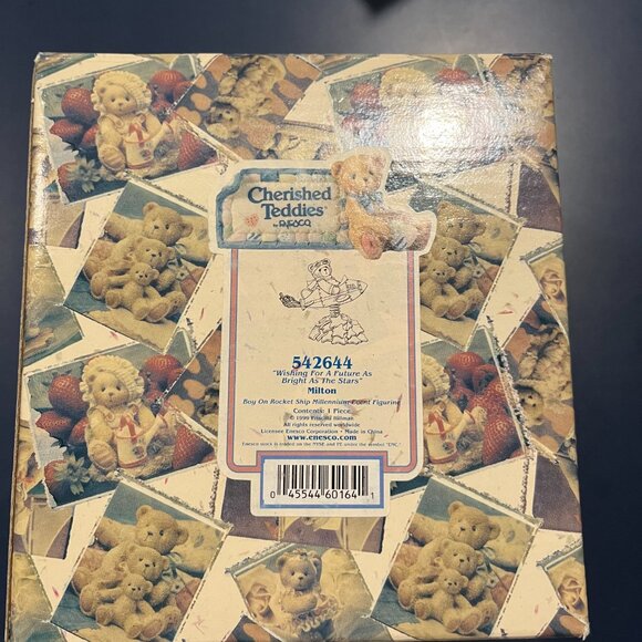 Cherished Teddies Milton 542644 “Wishing For a Future as Bright as the Stars” - Picture 3 of 3